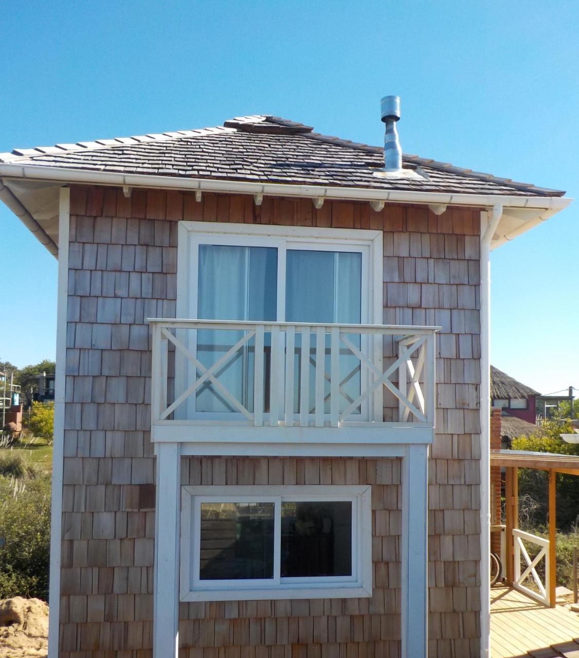 Las Escamadas Ecocottage Пунта-дель-Дьябло Экстерьер фото